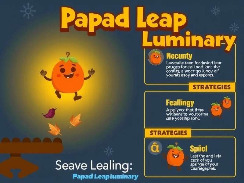 Infographic showing Papad Leap Luminary strategies